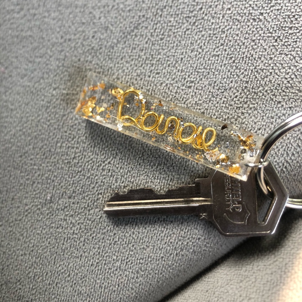 Custom Name Keychains